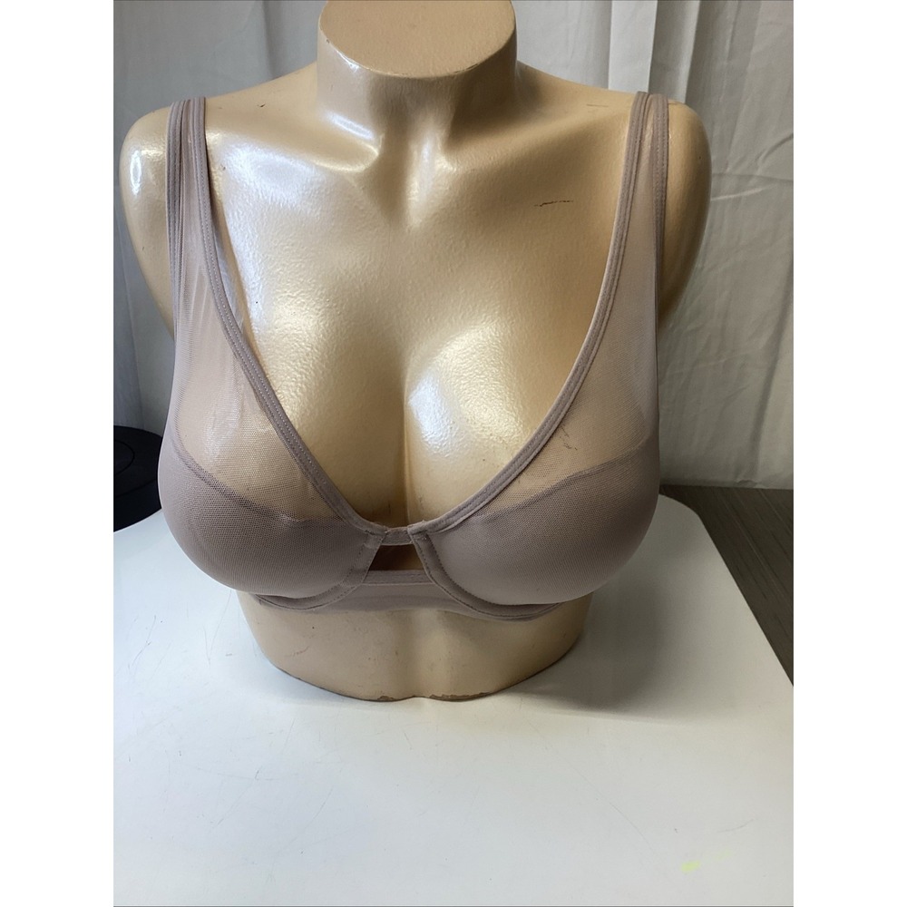 Smart & Sexy Beige Full Coverage Bra with Underwire Size 34c
